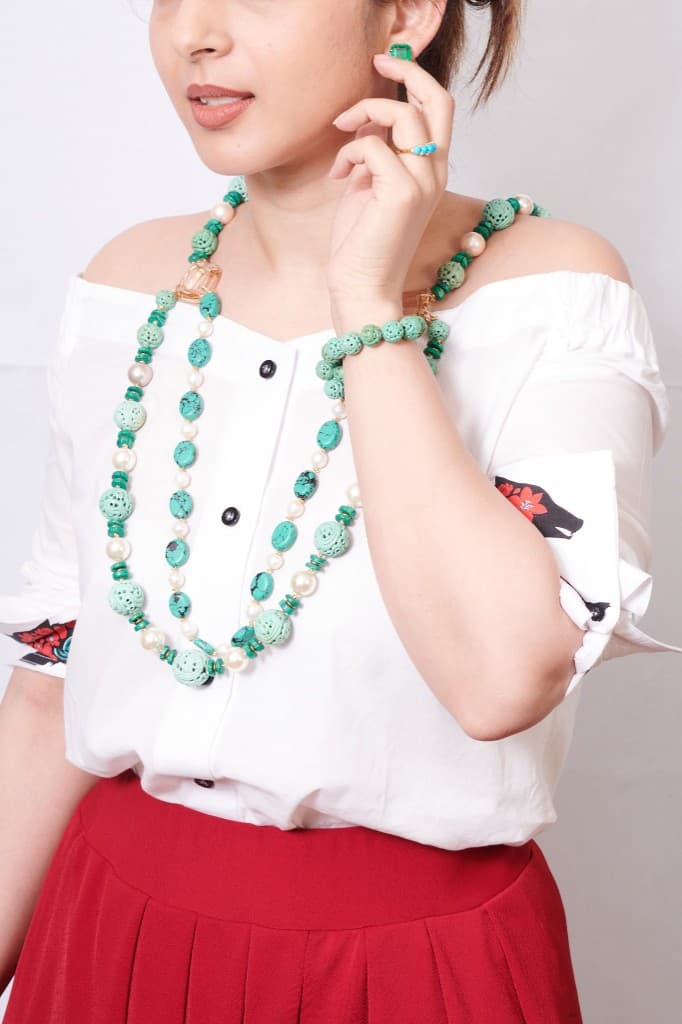 Turquoise & Pearl Suite